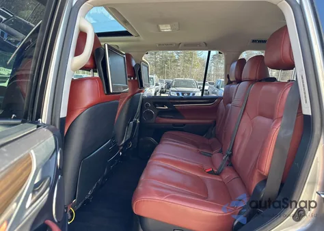 2018 Lexus Lx 570 Three-Row из США, поврежденный, VIN JTJHY7AX1J4257689